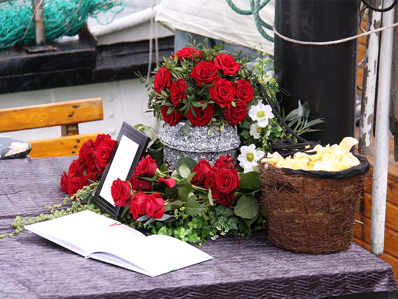 Seebestattung auf der Ostsee
